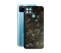 Купить - защитную пленку для смартфона  Защитная пленка StatusSKIN для Realme C21Y 2021 Корпус Винил Кованый металл