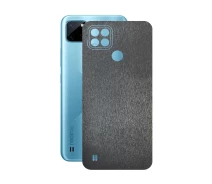 Купить - защитную пленку для смартфона  Защитная пленка StatusSKIN для Realme C21Y 2021 Корпус Винил Металл черный