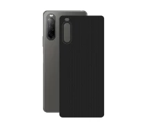 Купить - защитную пленку для смартфона  Защитная пленка StatusSKIN для Sony Xperia 10 II Корпус Винил Матрикс черный