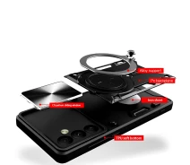 Купить - чехол для смартфона  Чехол-накладка Omeve Magnetic Ring для Samsung Galaxy A54 5G blue