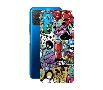 Купить - защитную пленку для смартфона  Защитная пленка StatusSKIN для Honor Play 5T Youth Корпус Винил Граффити