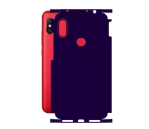 Купить - защитную пленку для смартфона  Защитная пленка StatusSKIN для Xiaomi Redmi Note 6 Pro Корпус Винил Фиолетовая, глянцевая