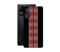 Купить - защитную пленку для смартфона  Защитная пленка StatusSKIN для Xiaomi Civi 2021 Корпус Винил Вышиванка 3