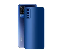 Купить - защитную пленку для смартфона  Защитная пленка StatusSKIN для Vivo Y51s Корпус Винил Синий матовый