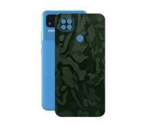 Купить - защитную пленку для смартфона  Защитная пленка StatusSKIN для Xiaomi Poco C31 2021 Корпус Винил Камуфляж зеленый