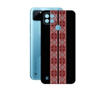 Купить - защитную пленку для смартфона  Защитная пленка StatusSKIN для Realme C21Y 2021 Корпус Винил Вышиванка 3