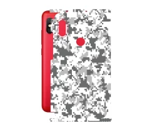 Купить - защитную пленку для смартфона  Защитная пленка StatusSKIN для Xiaomi Redmi Note 6 Pro Корпус Винил Пиксель 3