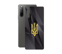 Купить - защитную пленку для смартфона  Защитная пленка StatusSKIN для Sony Xperia 10 II Корпус Винил Герб 1