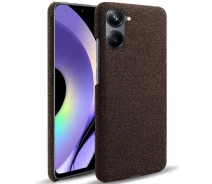 Купить - чехол для смартфона  Защитный чехол KSQ Cloth Style для Realme 10 - Brown