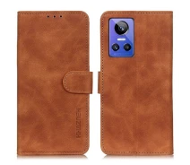 Купить - чехол для смартфона  Чехол-книга KHAZNEH Retro Wallet для Realme GT Neo 3 - Brown