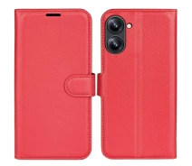 Купить - чехол для смартфона  Чехол-книга Deexe Book Type для Realme 10 - Red