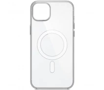 Купить - чехол для смартфона  Чехол Silicone Case with MagSafe для Apple iPhone 14 Plus Clear