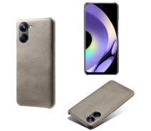 Купить - чехол для смартфона  Защитный чехол Deexe Leather Back Cover для Realme 10 - Grey