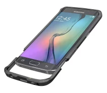 Купить - чехол для смартфона  Чехол бампер металлический Luphie для Samsung Galaxy S6 G920 Black (12030054A)