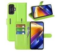 Купить - чехол для смартфона  Чехол-книжка Litchie Wallet для Poco F4 GT Light Green