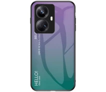 Купить - чехол для смартфона  Защитный чехол Deexe Gradient Color для Realme 10 Pro+ - Purple