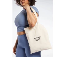 Купить - сумку хозяйственную  Эко сумка шоппер для покупок Reebok Classic бежевая