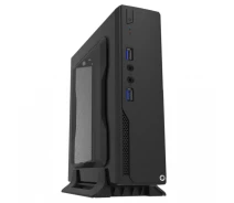 Купить - корпус для ПК  Корпус Mini-ITX GameMax MT300-2U3-60W с блоком питания Minitower Черный