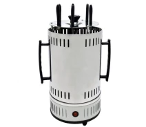 Купить - электрогриль  Домашняя электрическая шашлычница Domotec Ms-7782 1000 Вт белая электрогриль электрошашлычница для дома (11527)