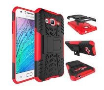 Купить - чехол для смартфона  Чехол Armor для Samsung J3 2016 J320 противоударный бампер красный