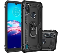 Купить - чехол для смартфона  Чехол Shield для Motorola Moto E6i противоударный Бампер с подставкой Black