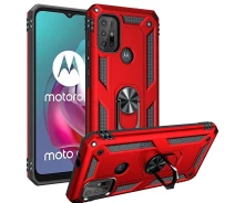 Купить - чехол для смартфона  Чехол Shield для Motorola Moto G30 бампер противоударный с подставкой Red