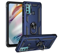 Купить - чехол для смартфона  Чехол Shield для Motorola Moto G60 противоударный Бампер с подставкой Dark-Blue