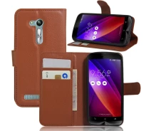 Купить - чехол для смартфона  Чехол IETP для Asus Zenfone Go ZB452KG / ZB450KL X014D книжка кожа PU коричневый