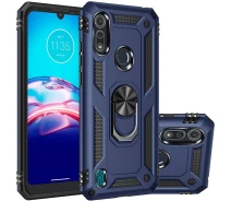 Купить - чехол для смартфона  Чехол Shield для Motorola Moto E6i противоударный Бампер с подставкой Dark-Blue