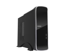 Купить - корпус для ПК  Корпус компьютерный mATX GameMax ST-610G с блоком питания/DeskTop/300Вт Черный
