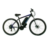 Купить - электровелосипеды  Электровелосипед E-motion MTB 29 GT 48V 21Ah 500W / рама 19" чёрно-синий (EMTB2919GT4815500BB21)