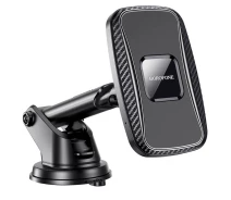 Купить - автомобильный держатель  Универсальный держатель BOROFONE Magnetic wireless charging Car holder BH35 |5-15W Max, 2A|