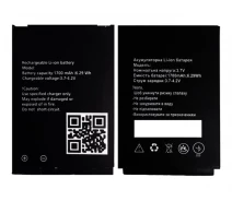 Купить - аккумулятор к смартфону  Аккумулятор для Senseit P10 (1700 mAh) [Original PRC] 12 мес. гарантии (PRCSENSP10)