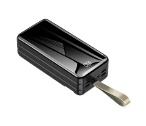 Купить - power bank  УМБ Power Bank 60000mAh повербанк с экраном и фонариком Black (11233)