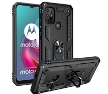 Купить - чехол для смартфона  Чехол Shield для Motorola Moto G30 бампер противоударный с подставкой Black