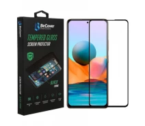Купить - защитную пленку для смартфона  Стекло защитное BeCover Xiaomi Redmi Note 10 5G Black (706653) (470638-01)