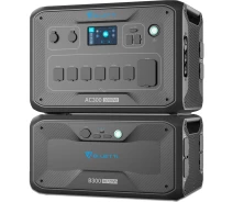 Купить - зарядную станцию  Зарядная станция Bluetti Portable Power Station AC300 + модуль B300 3072Wh/3000W [74273]