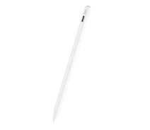 Купить - стилус  Стилус для сенсорных экранов HOCO Smooth series magnetic rechargeable capacitive pen for Pad GM107 white