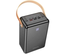 Купить - power bank  Power Bank BOROFONE Terra fully compatible power bank 80000mAh BJ32 |3USB/2Type-C/Lightning, 22.5W/3A, PD/QC| black