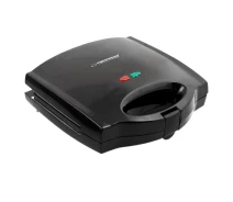 Купить - вафельницу  Вафельница Esperanza PORTABELLA Black EKT006K [65165]