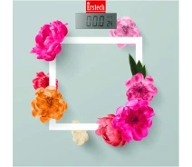 Купить - напольные весы  Erstech Весы напольные EFS-1802 Flowers + термометр