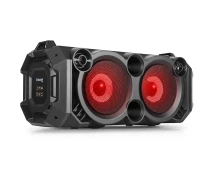 Купить - портативную колонку  Колонка REAL-EL X-751 Black (36Вт, Bluetooth, USB, microSD, AUX, 4000mA*) (EL121600017)