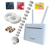 Купить - 3G/4G модем  4G Wi-Fi комплект "интернет для полевых условий" (роутер Anteniti B535 + антенна МИМО 21 ДБ)
