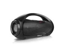 Купить - портативную колонку  Колонка REAL-EL X-713 Black (12Вт, Bluetooth, FM, USB, microSD, AUX, 1800mA) (EL121600014)