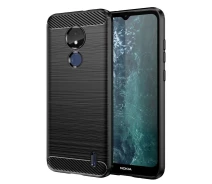 Купить - чехол для смартфона  Чехол-накладка Polished Carbon для Nokia C21 black