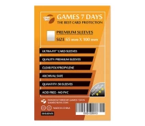 Купить - аксессуар для настольной игры  Аксессуар Games 7 Days Протекторы для карт Games7Days (65 х 100 мм, Magnum, 50 шт.) (PREMIUM) (GSD-026510)
