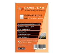 Купить - аксессуар для настольной игры  Аксессуар Games 7 Days Протекторы для карт Games7Days (57,5 х 89 мм, Standard USA Chimera, 100 шт.) (STANDART) (GSD-015789)