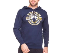 Купить - мужскую толстовку  Толстовка спортивная с капюшоном CO-3768VN L Темно-синий (06429023)