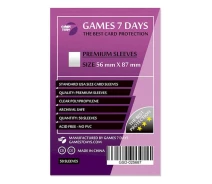 Купить - аксессуар для настольной игры  Аксессуар Games 7 Days Протекторы для карт Games7Days (56 х 87 мм, Standard USA, 50 шт.) (PREMIUM) (GSD-025687)