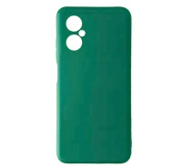 Купить - чехол для смартфона  Матовый Чехол-накладка Silicone Matted для Xiaomi Poco M4 5G зеленый